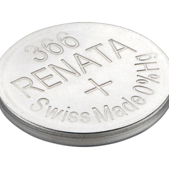 Renata 366 MPS 47mAh 1.55V Silver Oxide Coin Cell Battery - 1 Piece Tear Strip, Sold Individually