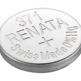 Renata 371 MPS 35mAh 1.55V Silver Oxide Coin Cell Battery - 1 Piece Tear Strip, Sold Individually