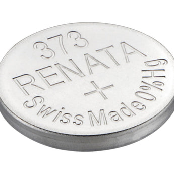 Renata 373 MPS 29mAh 1.55V Silver Oxide Coin Cell Battery - 1 Piece Tear Strip, Sold Individually
