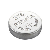 Renata 376 MP 27mAh 1.55V Silver Oxide Coin Cell Battery - 1 Piece Tear Strip, Sold Individually
