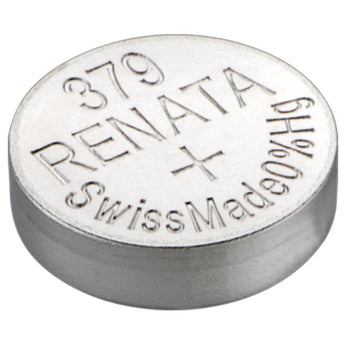Renata 379 MPS 16mAh 1.55V Silver Oxide Coin Cell Battery - 1 Piece Tear Strip, Sold Individually