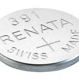 Renata 391 MP 50mAh 1.55V Silver Oxide Coin Cell Battery - 1 Piece Tear Strip, Sold Individually