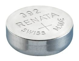 Renata 392 MP 45mAh 1.55V Silver Oxide Coin Cell Battery - 1 Piece Tear Strip, Sold Individually
