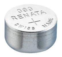 Renata 393 MP 80mAh 1.55V Silver Oxide Coin Cell Battery - 1 Piece Tear Strip, Sold Individually