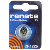 Renata CR1225-CU 48mAh 3V Lithium Primary (LiMNO2) Coin Cell Battery - 1 Piece Retail Card