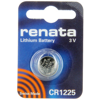 Renata CR1225-CU 48mAh 3V Lithium Primary (LiMNO2) Coin Cell Battery - 1 Piece Retail Card