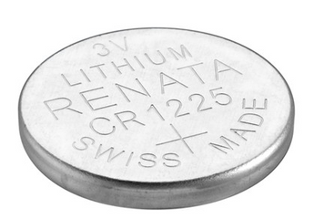 Renata CR1225 Bare Coin Cell Battery Lithium Li-MnO2 3V - Tray of 500