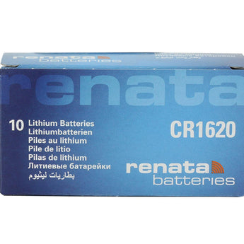 Renata CR1620-CU 68mAh 3V Lithium Primary (LiMNO2) Coin Cell Battery - 1 Piece Small Retail Card