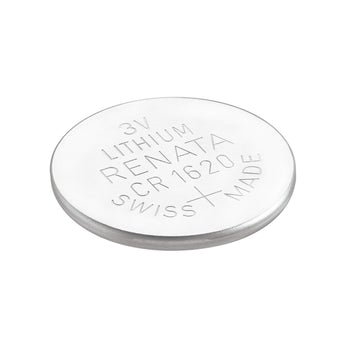 Renata CR1620-CU 68mAh 3V Lithium Primary (LiMNO2) Coin Cell Battery - 1 Piece Small Retail Card