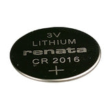 Renata CR2016-CU 90mAh 3V Lithium Primary (LiMNO2) Coin Cell Battery - 1 Piece Small Retail Card