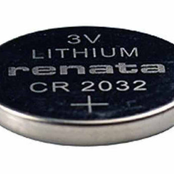 Renata CR2032-TS 225mAh 3V Lithium Primary (LiMNO2) Coin Cell Battery - 1 Piece Tear Strip, Sold Individually