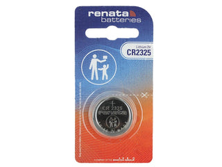 Renata CR2325-CU 190mAh 3V Lithium Primary (LiMNO2) Coin Cell Battery - 1 Piece Small Retail Card