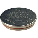 Renata CR2450N-SC 540mAh 3V Lithium Primary (LiMNO2) Coin Cell Battery - 1 Piece Retail Card