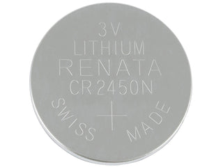 Renata CR2450N-SC 540mAh 3V Lithium Primary (LiMNO2) Coin Cell Battery - 1 Piece Retail Card