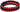 Rescueband Survival Bracelet - Holds Up To 550lbs - Red Outside with Navy Inside - 9 Inch Diameter