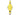 ReTrak Retractable iPhone 5/6 iPad Lightning Charge and Sync Cable - Yellow