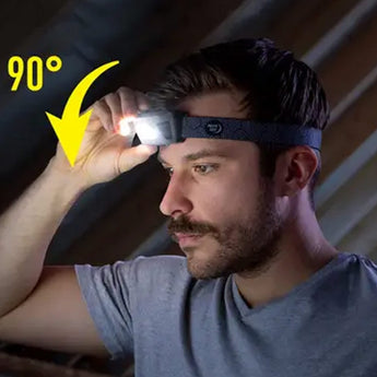 Nite Ize Radiant RH1 PowerSwitch Rechargeable Headlamp - 600 Lumens - Includes Li-ion Battery Pack