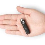 RovyVon A1 Gen 4 USB-C Rechargeable LED Keychain Flashlight -Luminus SST-20 or High CRI LED- 650 Lumens or 420 Lumens - Uses Built-in Li-ion Battery Pack - Black, Gray, Orange, or Army Green