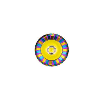 RovyVon A11 Mini Keychain Rechargeable LED Flashlight - 650 or 450 Lumens - CREE XP-G3 LED or Nichia 219C - Included Built-in Li-ion Battery Pack - Dawn in the Dark, Rainbow After Rain, or Sky Blue