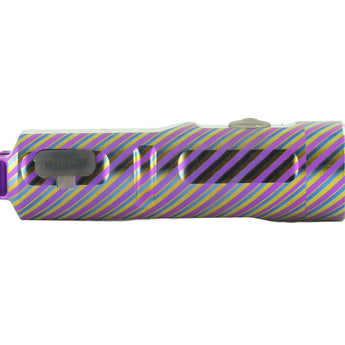 RovyVon A11 Mini Keychain Rechargeable LED Flashlight - 650 or 450 Lumens - CREE XP-G3 LED or Nichia 219C - Included Built-in Li-ion Battery Pack - Dawn in the Dark, Rainbow After Rain, or Sky Blue