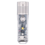 RovyVon Aurora A28 Rechargeable LED Flashlight - CREE XP-L HD or Nichia 219C - 1000 or 700 Lumens - Red and UV or White and UV LEDs - Includes 600mAh Li-Poly Battery Pack