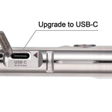 RovyVon A4 Pro Gen 4 USB-C Rechargeable LED Keychain Flashlight - Luminus SST-20 or High CRI LED - 650 or 420 Lumens - Uses Built-in Li-ion Battery Pack - Titanium