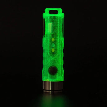 RovyVon A5 Gen 4 USB-C Rechargeable LED Flashlight - Luminus SST-20 or High CRI - 650 Lumens or 420 Lumens - White and UV or White and Red Side Lights - Uses 330mAh Li-ion Battery Pack