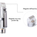 RovyVon Aurora A7 GITD USB-C Rechargeable LED Keychain Flashlight - White and UV - Nichia 219C or Luminus SST-20 LED