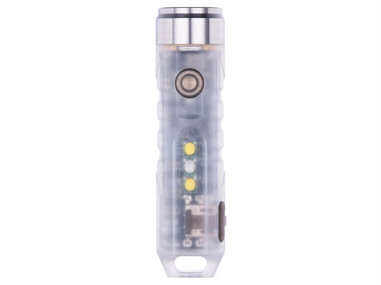RovyVon Aurora A7xUC Mini Keychain Rechargeable LED Flashlight - CREE XP-G3 - 650 Lumens - Includes Built-In Li-ion Battery Pack