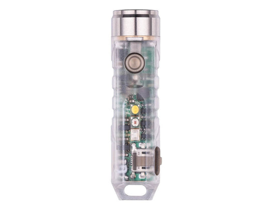 RovyVon Aurora A8X Mini Keychain Rechargeable LED Flashlight - Nichia 219C - 650 Lumens - Includes Built-In Li-ion Battery Pack