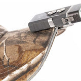 RovyVon Angel Eyes E1 Hybrid Keychain USB-C Rechargeable LED Flashlight - 6500K Cool White or 4000K Warm White - Uses Built-in Li-Poly Battery Pack or 1 x AAA - Grey or Army Green Colors