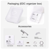 RovyVon Aurora A5 GITD USB-C Rechargeable LED Keychain Flashlight - Luminus SST-20 or Nichia 219C LEDs - White and UV or Red Output - 3rd Gen - Uses Built-in 330mAh Li-Poly Battery Pack