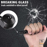 RovyVon Commander C10 Tactical Titanium Pen - Available in Natural Ti, Sandblasted, and PVD Black