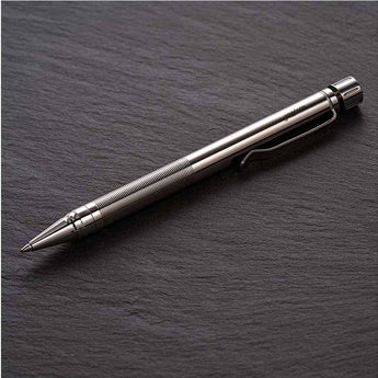 RovyVon C20 Tactical Titanium Pen - Available in Machined Raw or Vintage Brass