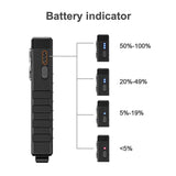 RovyVon Angel Eyes E300S USB-C Rechargeable LED Flashlight - 2400 Lumens or 1200 Lumens -  Nichia 219C or CREE XP-G3 - 2nd Gen - Uses Built-in Li-Poly Battery Pack - Black or Titanium Grey