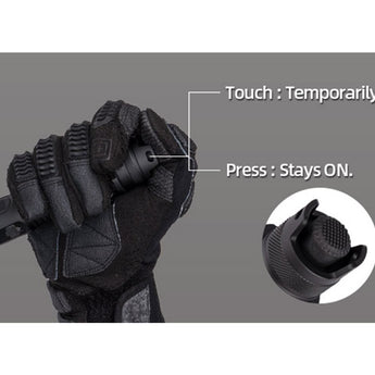 RovyVon GL7 Gen 2 USB-C Rechargeable LED Flashlight - Cool White - 2000 Lumens - Includes 1 x 21700