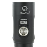 RovyVon GL7 Gen 2 USB-C Rechargeable LED Flashlight - Cool White - 2000 Lumens - Includes 1 x 21700
