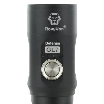 RovyVon GL7 Gen 2 USB-C Rechargeable LED Flashlight - Cool White - 2000 Lumens - Includes 1 x 21700