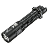 rovyvon gl7 tactical flashlight angled down and to the left