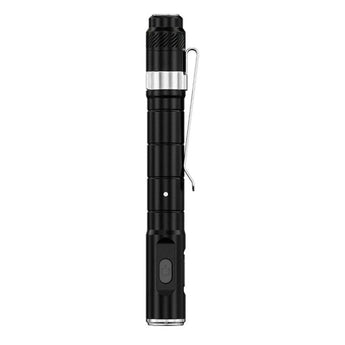 RovyVon Hybrid H3 EDC USB-C Rechargeable LED Penlight - 500 or 400 Lumens - CREE XP-G3 or Nichia 219C - Uses Built-In 330 mAh Li-Po  Battery Pack or AAA or 10440 - Black or Green
