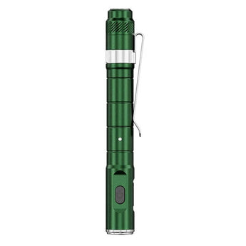 RovyVon Hybrid H3 EDC USB-C Rechargeable LED Penlight - 500 or 400 Lumens - CREE XP-G3 or Nichia 219C - Uses Built-In 330 mAh Li-Po  Battery Pack or AAA or 10440 - Black or Green