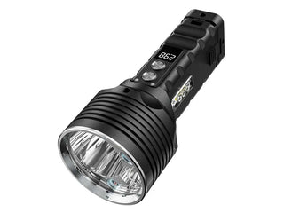 RovyVon S2 Premium USB-C Rechargeable Spot and Flood LED Searchlight - 10000 Lumens - CREE XHP 70.2 - Includes 2 x 21700