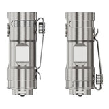 RovyVon S3 USB-C Rechargeable EDC Flashlight - 1800 or 1200 Lumens - CREE XP-G3 or Nichia 219C - Includes 1 x 16340 - Black or Red