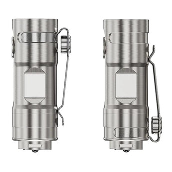 RovyVon S3 USB-C Rechargeable EDC Flashlight - 1800 or 1200 Lumens - CREE XP-G3 or Nichia 219C - Includes 1 x 16340 - Black or Red