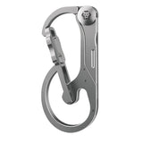RovyVon U4ti Titanium Utility Carabiner Knife - Sandblasted
