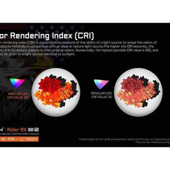 Acebeam Rider RX Ti 2.0 EDC LED Flashlight - 700 Lumens - NICHIA 519A V1 - Includes 1 x USB-C Rechargeable 14500 - Titanium - Silver or Special Edition Design