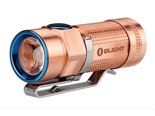 Olight S1 CU Baton Flashlight - With Cree XM-L2 LED - 500 Lumens - LIMITED EDITION VERSION with Copper or Rose Gold Finish