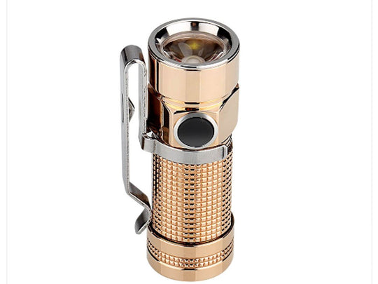 Olight S1 CU Baton Flashlight - With Cree XM-L2 LED - 500 Lumens - LIMITED EDITION VERSION with Copper or Rose Gold Finish