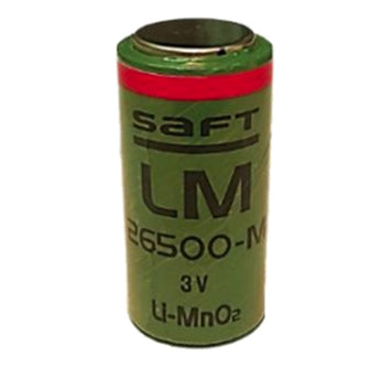 Saft LM26500-M C Size 7400mAh 3V Lithium Manganese Dioxide (Li-MnO2) Flat Top Primary Battery - Bulk