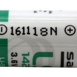 Saft LS-14250-BA 1/2 AA 1100mAh 3.6V Lithium Thionyl Chloride (LiSOCI2) Button Top Battery - Bulk